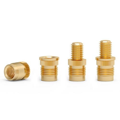 Insert fileté - FS series - Shenzhen In-saiL Precision Parts Co.,Ltd - à presser / moleté / en inox