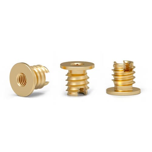 Insert autotaraudeur - L383 series - Shenzhen In-saiL Precision Parts Co.,Ltd - fileté / en inox / en aluminium