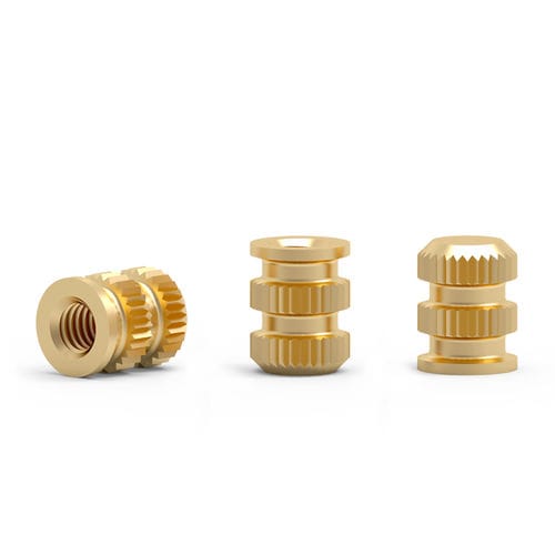 Insert de surmoulage - FZ series - Shenzhen In-saiL Precision Parts Co.,Ltd - fileté / moleté / en inox