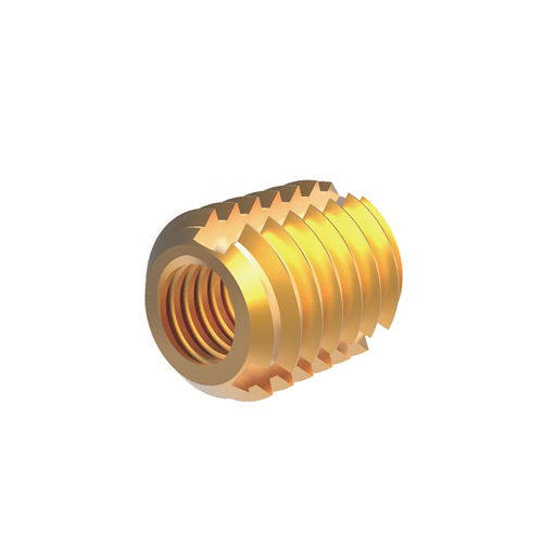 Insert autotaraudeur - L387 series - Shenzhen In-saiL Precision Parts Co.,Ltd - fileté / en laiton / en inox
