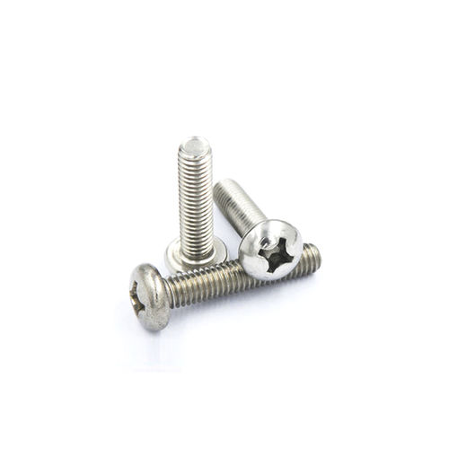 Vis à tête cylindrique bombée - GB818-85 - Shenzhen In-saiL Precision Parts Co.,Ltd - Phillips / en acier inoxydable / DIN