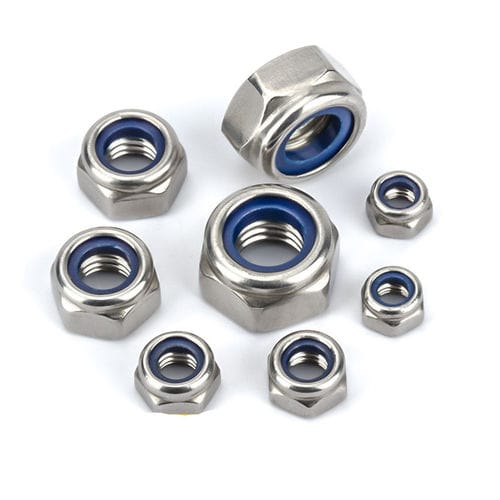 Écrou hexagonal - DIN982 - Shenzhen In-saiL Precision Parts Co.,Ltd - en métal / en nylon