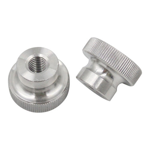 Écrou moleté - GB806 - Shenzhen In-saiL Precision Parts Co.,Ltd - borgne / en inox
