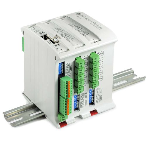 Automate programmable sur rail DIN - M-Duino 38AR+ - Boot and Work Corp, S.L. - à entrées numériques / entrées analogiques / sorties numériques