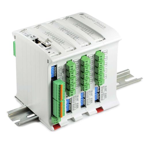 Automate programmable sur rail DIN - M-Duino 57R+ - Boot and Work Corp, S.L. - à entrées numériques / entrées analogiques / sorties numériques