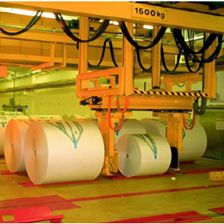 Système de manutention robotisé - Witech Maschinen AG - pour rouleaux / industriel