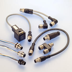 Connecteur d'alimentation électrique - IC AUTOMATION - tétrapolaire / pour capteur