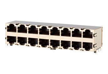 Connecteur de données - IC AUTOMATION - RJ45 / droit / pour circuit imprimé
