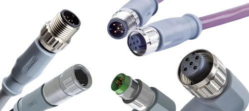 Connecteur d'alimentation électrique - IC AUTOMATION - circulaire / à visser / à verrouillage