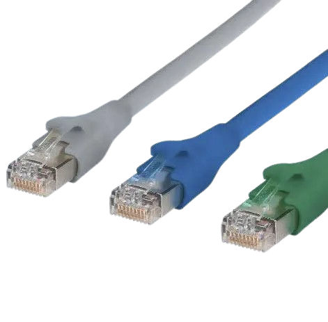 Cordon de brassage LAN - IC AUTOMATION - avec pigtail / blindé / robuste