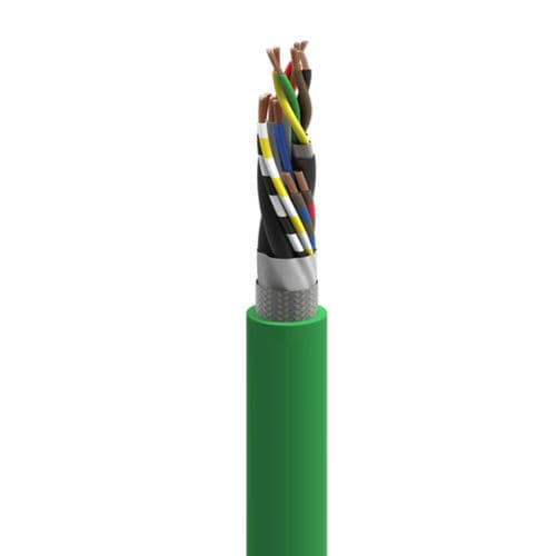 Câble électrique pour codeur - CABH series - IC AUTOMATION - de données / à retardateur de flamme / résistant à l'huile