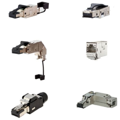 Connecteur électrique RJ45 - IC AUTOMATION - droit / coudé / industriel