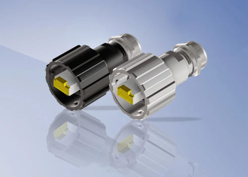 Connecteur électrique RJ45 - IC AUTOMATION - à souder / à visser / à baïonnette