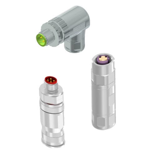 Connecteur électrique à confectionner - IC AUTOMATION - à sertir / à visser / M8