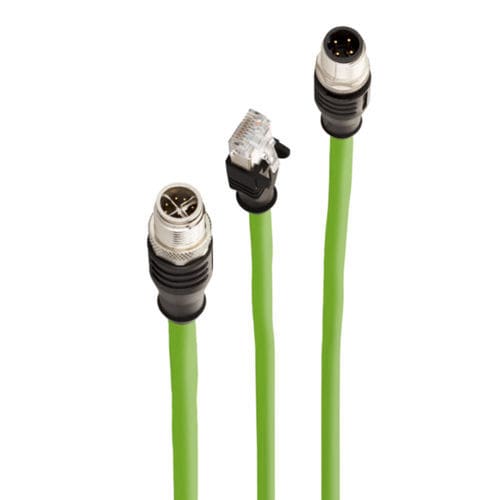 Connecteur électrique RJ45 - IC AUTOMATION - surmoulé / circulaire / M8