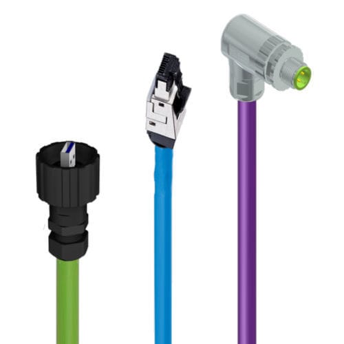Cordon Ethernet - IC AUTOMATION - CAN Bus / ProfiNet / pour réseaux de télécommunication