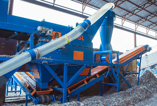 Installation de recyclage de bois - ERGA - sur ligne de process
