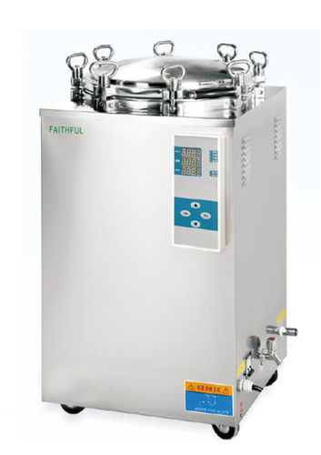 Stérilisateur de laboratoire - FSF-LD series - Huanghua Faithful Instrument Co.,LTD. - à vapeur / vertical