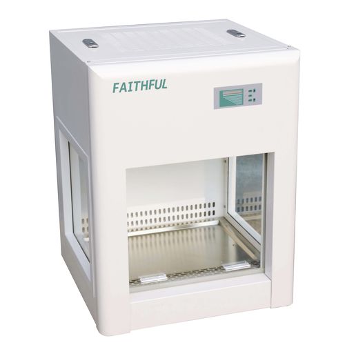 Armoire de protection UV - CJ series - Huanghua Faithful Instrument Co.,LTD. - benchtop / en acier inoxydable / en verre