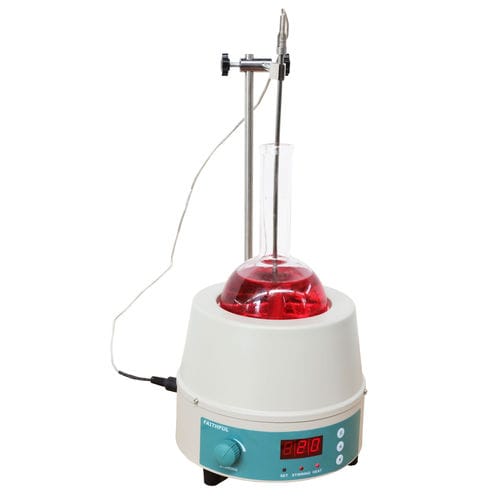 Chauffe-ballon de laboratoire - 98-III-B - Huanghua Faithful Instrument Co.,LTD. - avec agitateur magnétique