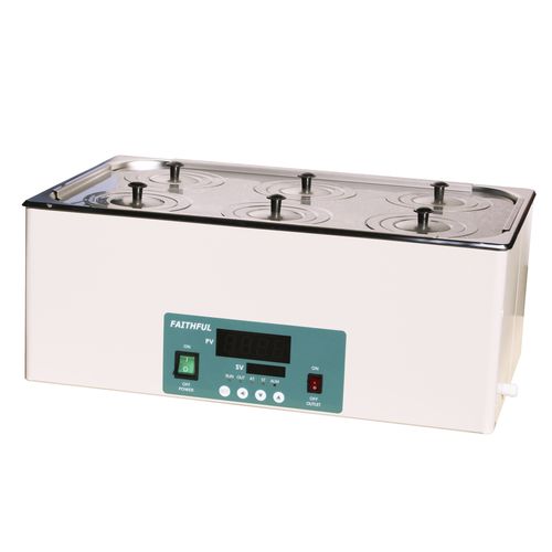 Bain-marie de laboratoire - DK-2000-IIIL (2 rows & 6 holes) - Huanghua Faithful Instrument Co.,LTD. - chauffé / avec affichage numérique
