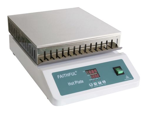 Plaque chauffante pour traitement thermique - SH-5B/SH-8B/SH-9B - Huanghua Faithful Instrument Co.,LTD. - de laboratoire / en aluminium / en acier