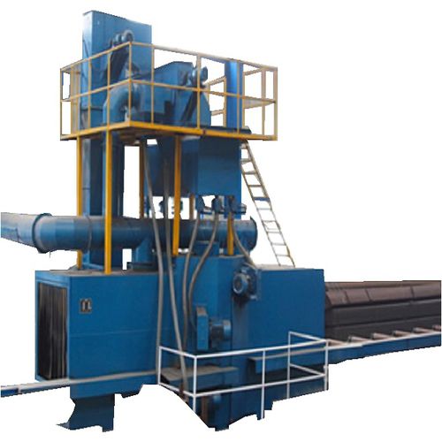 Grenailleuse à convoyeur à rouleaux - HP series - WINCOO ENGINEERING LTD - pour profilés / pour tuyaux