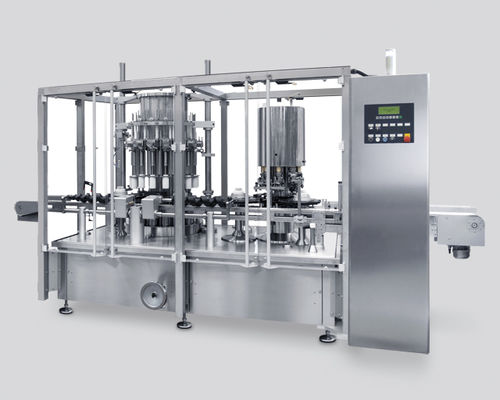 Remplisseuse / capsuleuse à mouvement continu - L series - CAM - automatique / pour liquides / de flacons
