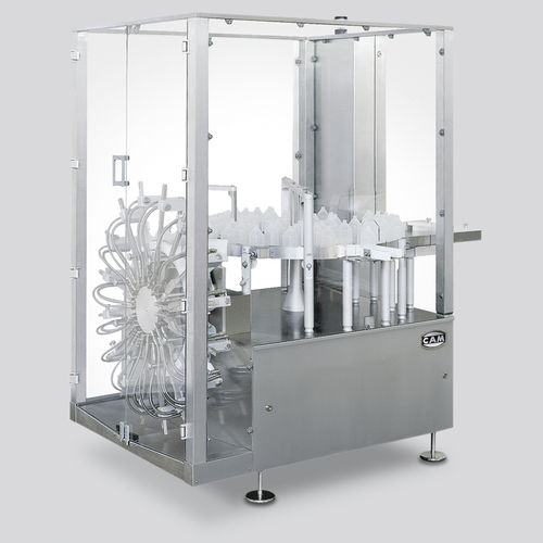 Machine de nettoyage par aspersion - TSA - CAM - par aspiration / automatique / pour bouteilles