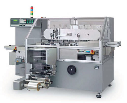 Fardeleuse automatique - RVP - CAM - pour produits cosmétiques / pour la fermeture des cartons / à haute vitesse
