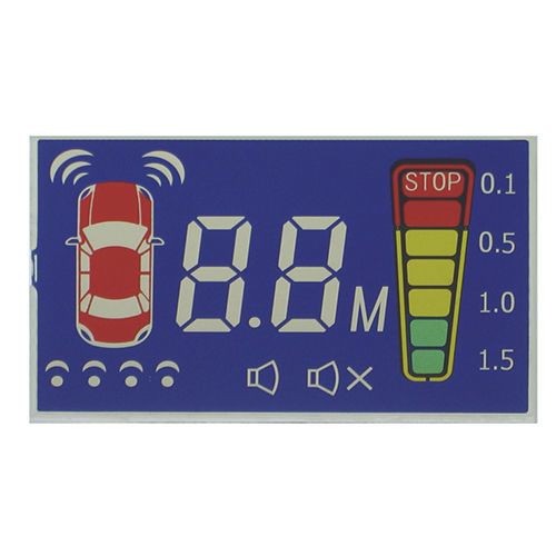 Panneau d'affichage LCD STN - blaze - couleur / d'information / de position