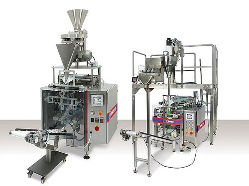 Système de remplissage pour poudre - Tumatek - pour granules / pour l'industrie agroalimentaire / vertical
