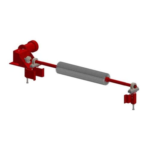 Rouleau brosse cylindrique - SWIRL - Thejo Engineering Ltd - de nettoyage / en nylon / de bande transporteuse