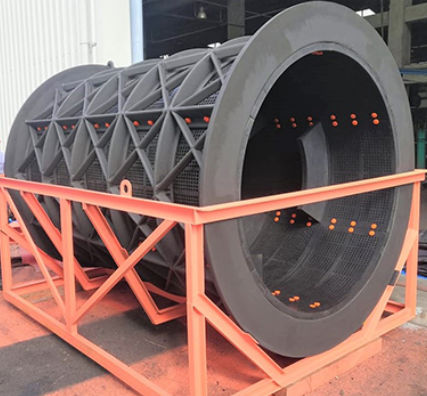 Crible à tambour - Thejo Engineering Ltd - pour produits en vrac
