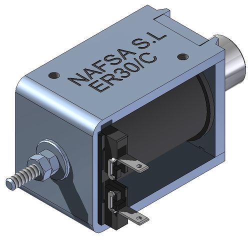 Électro-aimant linéaire - ER series - NAFSA - à simple effet
