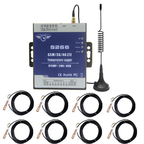 Data logger de température - S266 - King Pigeon Communication Co.,Limited - d'humidité / UMTS / Modbus