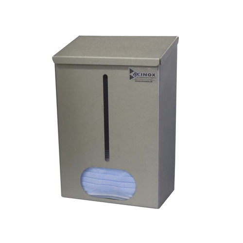 Distributeur pour masques - DISTRIMASGANTS - 6H30515 - ACINOX - de gants / mural / en acier inoxydable