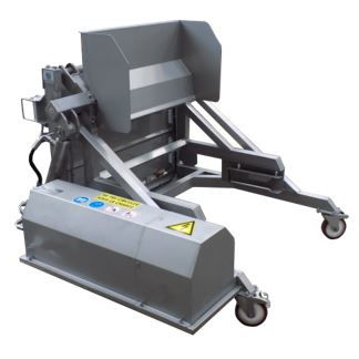 Inclineur hydraulique - ACINOX - de caisse / en inox / mobile