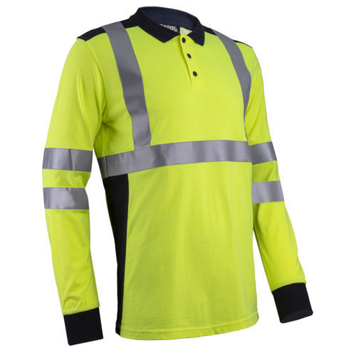 Polo de travail - 5EKH160 - Coverguard - antistatique / haute visibilité / en coton