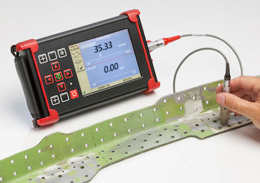 Sonde de test - PU series - Ether NDE - de conductivité / à courant de Foucault / pour inspection de surface