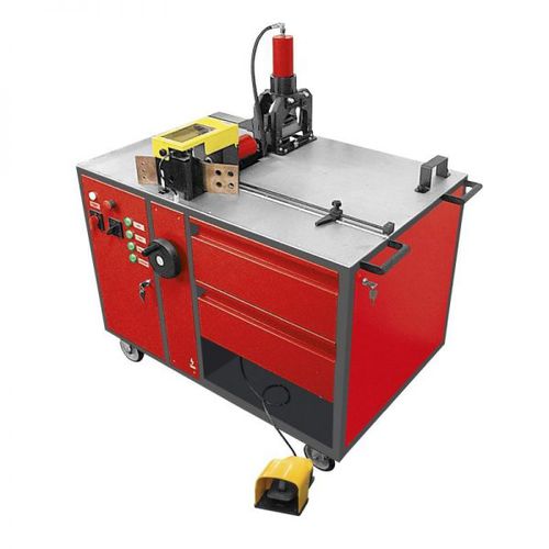 Centre de façonnage jeux de barres de découpe - SH 400 - Erko - poinçonnage / pliage / mobile