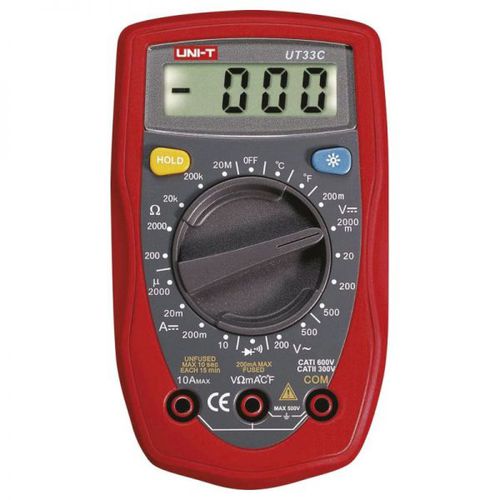 Multimètre numérique - UT 33C - Erko - portable / 10 A / de fréquence