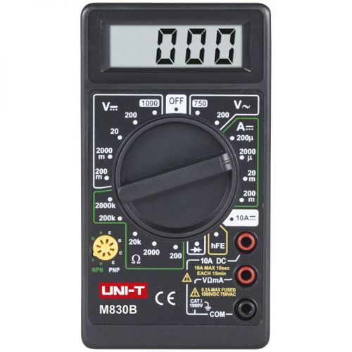 Multimètre numérique - UT830B - Erko - portable / 1000 V / 10 A
