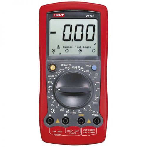 Multimètre pour applications automobiles - UT 105 - Erko - numérique / portable / 1000 V