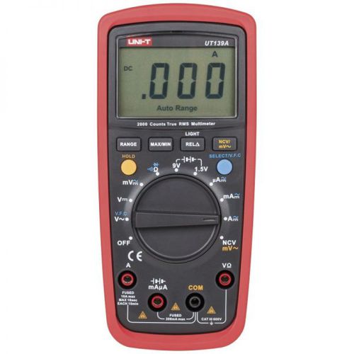Multimètre numérique - UT139A - Erko - portable / 600 V / 10 A