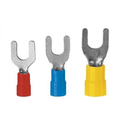 Cosse à fourche bridée - KNE series - Erko - tubulaire / isolée / en polyamide