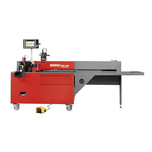 Centre de façonnage jeux de barres de découpe - BPS 1200 - Erko - poinçonnage / pliage / mobile