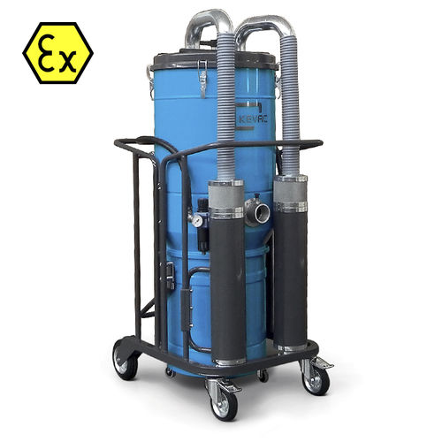 Aspirateur industriel - KC2.022 - KEVAC  SRL - à sec / humide / pneumatique