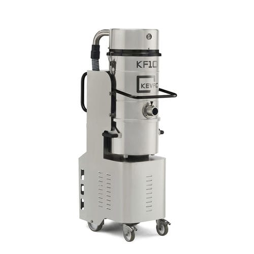 Aspirateur industriel - KF10 - KEVAC  SRL - à sec / triphasé / silencieux
