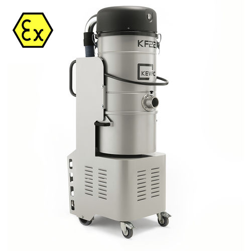 Aspirateur industriel - KF22.022B - KEVAC  SRL - à sec / triphasé / en acier inoxydable